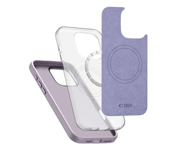 TECH-PROTECT Silicone Pure Magsafe do iPhone 16 Pro Max mauve 5906302372614 - 1296666 - zdjęcie 2